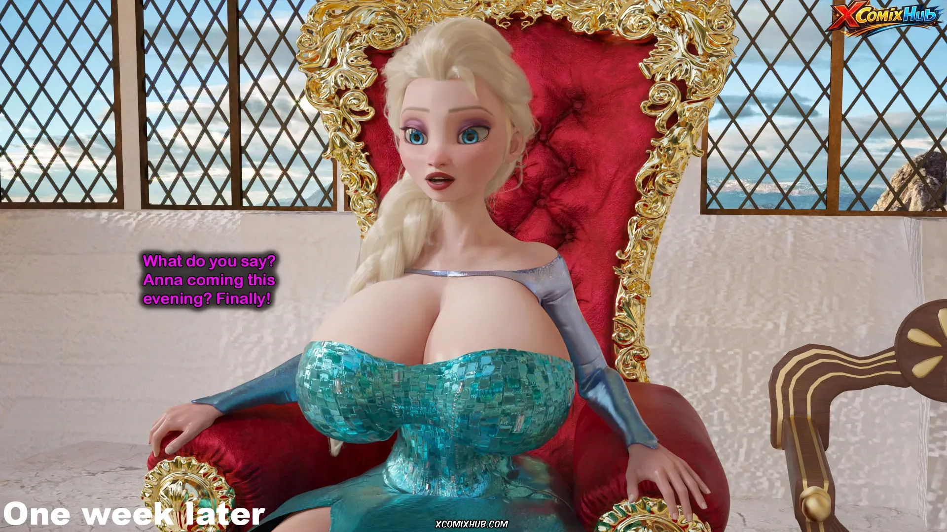 Melting Queen Serge3dx 067 Comic Page 67